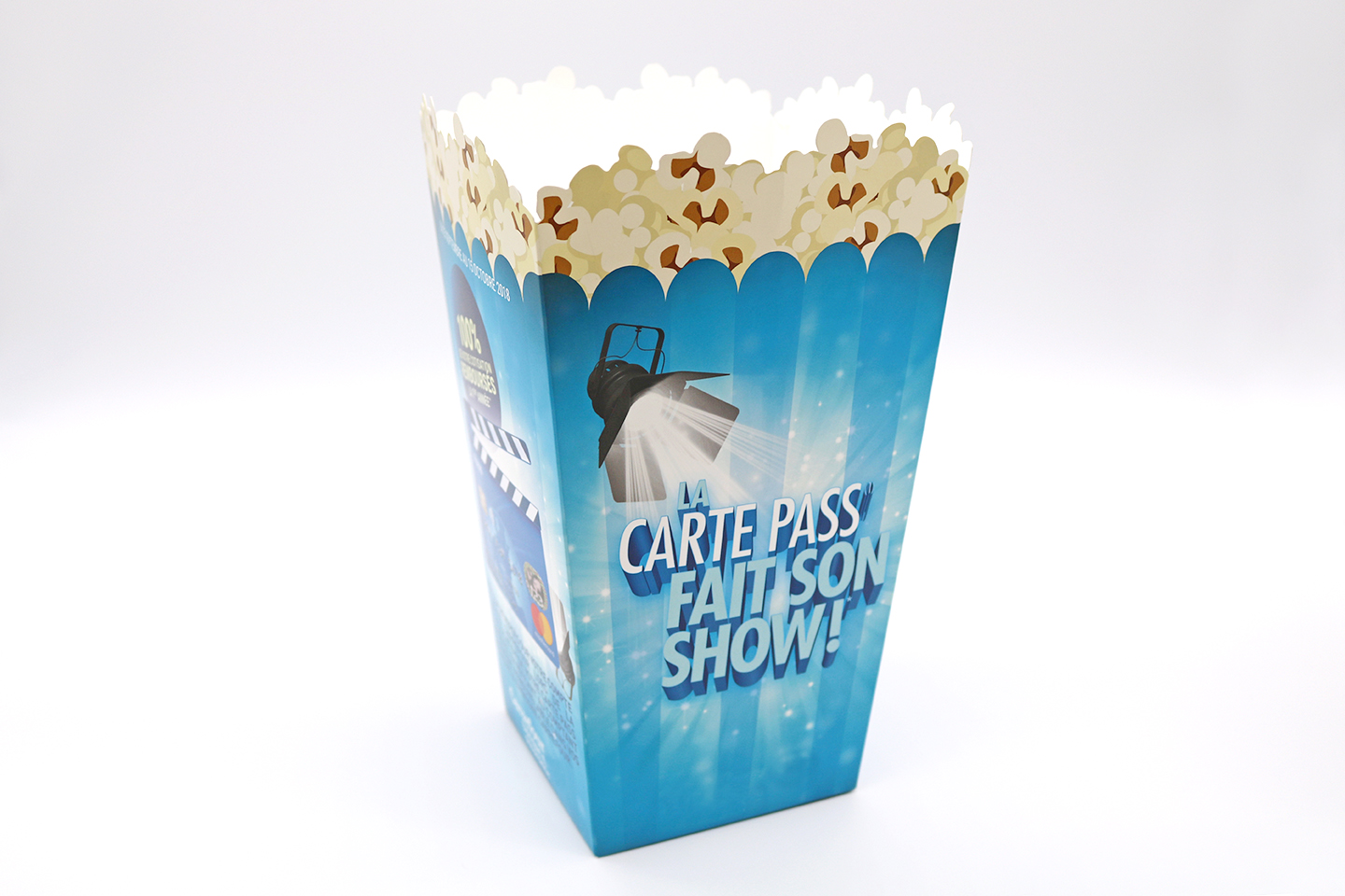 Boite pop corn cinéma